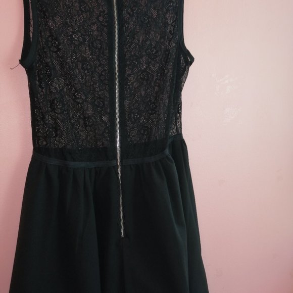 see-thru short black dress - Picture 2 of 2